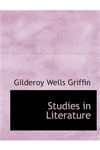 Studies in Literature