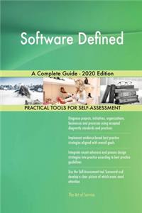 Software Defined A Complete Guide - 2020 Edition
