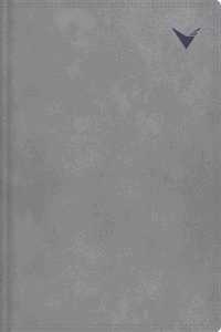 Nbla, Biblia de Estudio, Interior a DOS Colores, Leathersoft, Gris, Con Índice, Comfort Print