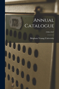 Annual Catalogue; 1926-1927