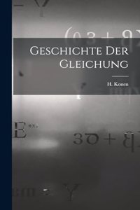 Geschichte der Gleichung