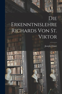 Erkenntnislehre Richards von St. Viktor