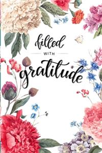 filled with gratitude