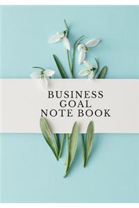 Business goal Notebook