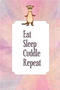 Thick Journal - Notebook (120 Pages) - Ferret Mom, Ferret Gifts