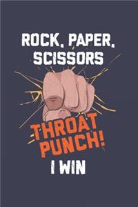 Rock, Paper, Scissors Throat Punch! I Win