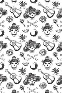 Day Of The Dead Pattern - Sugar Skull Santa Muerte 22