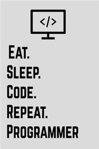 Eat. Sleep. Code. Repeat. Programmer