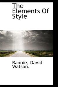 The Elements of Style