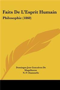 Faits De L'Esprit Humain