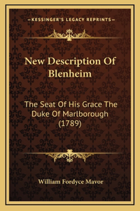 New Description of Blenheim