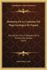 Memorias De La Comision Del Mapa Geologico De Espana