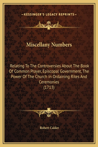 Miscellany Numbers
