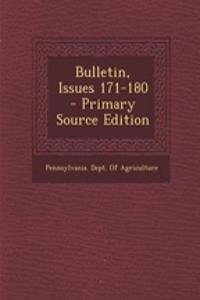 Bulletin, Issues 171-180