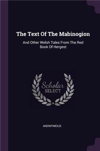 Text Of The Mabinogion