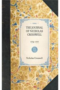 The Journal of Nicholas Cresswell 1774-1777