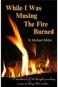 While I Was Musing The Fire Burned