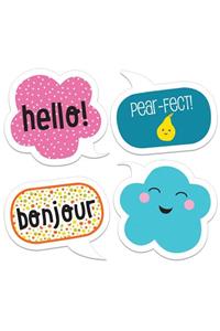 School Pop Happy Talk Cut-Outs