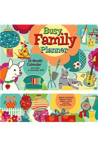 2019 Busy Family 18-Month Wall Calendar/Planner: By Sellers Publishing: By Sellers Publishing