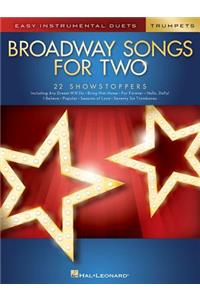 Broadway Songs for Two Trumpets