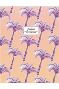 Dot Grid Journal: Palm Tree Notebook (Florida Journal)