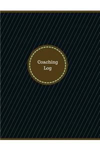 Coaching Log (Logbook, Journal - 126 pages, 8.5 x 11 inches)