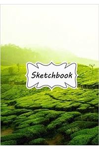 Sketchbook Tea Plantation: Blank Paper for Drawing, Doodling or Sketching (Sketchbooks)