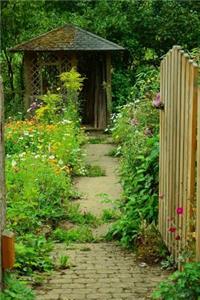 Overgrown English Garden Path Journal