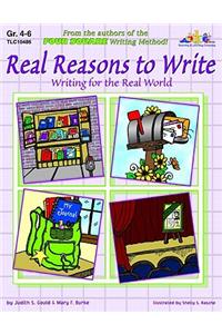Real Reasons to Write