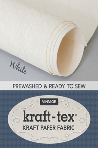 Kraft-Tex Roll White Prewashed & Ready to Sew