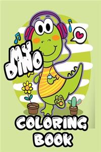 my dino coloring book