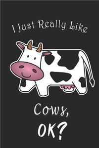I Just Really like Cows, OK ? Journal