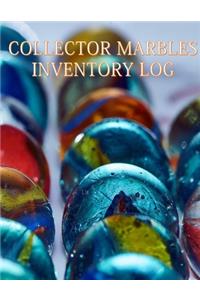 Collector Marbles Inventory Log