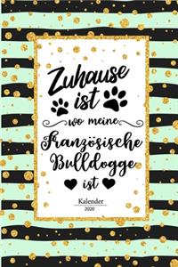 Französische Bulldogge Kalender 2020