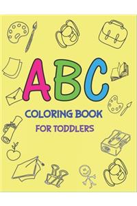 ABC Coloring Book for Toddlers