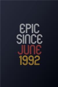 Epic Since June 1992