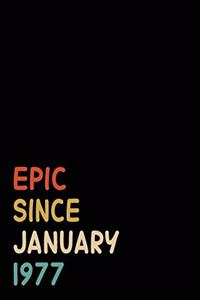 Epic Since January 1977