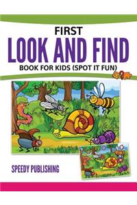 First Look And Find Book For Kids