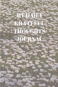 My Daily Grateful Thoughts Journal