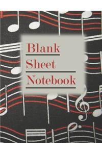 Blank Sheet Notebook