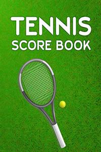 Tennis Score Book