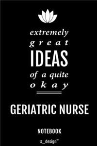 Notebook for Geriatric Nurses / Geriatric Nurse