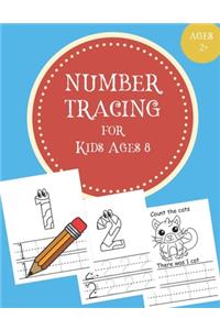 Number Tracing for Kids Ages 8