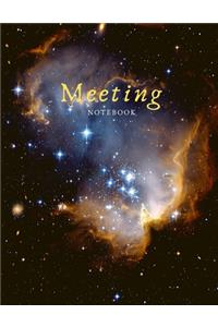 Meeting Notebook With Action Items & Minutes