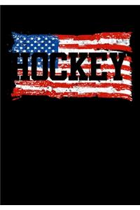 American Hockey Player Game Statistics Notebook Hockey