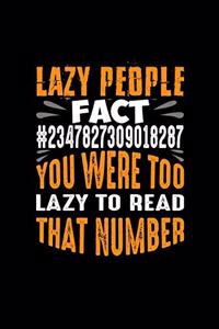 You Were Too Lazy To Read That Number