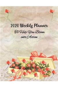 2020 Weekly Planner To Help You Bloom into Action