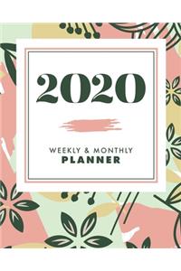 2020 Weekly & Monthly Planner