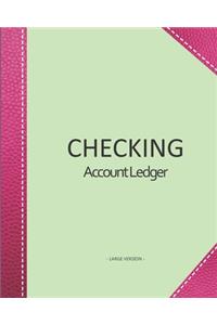 Checking account ledger - Large version