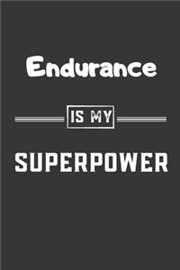 Endurance is my superpower